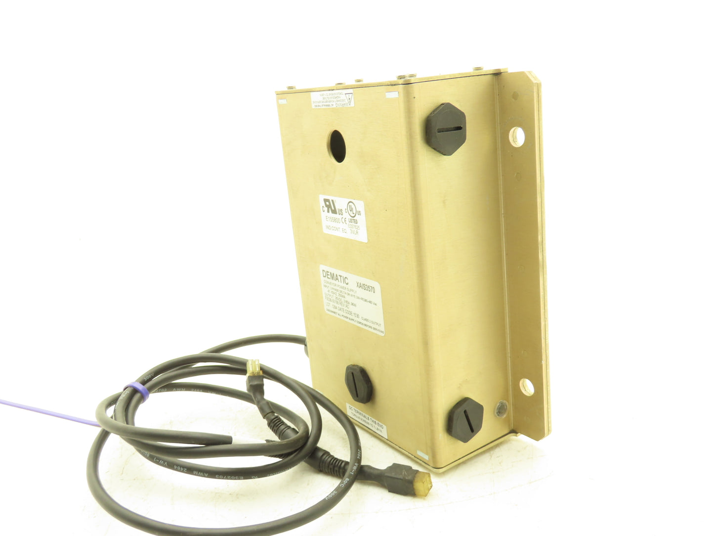 Dematic XAIS3570 Conveyor Power Supply 380-480V 3ph Input 26VDC 3.65A 96W Output