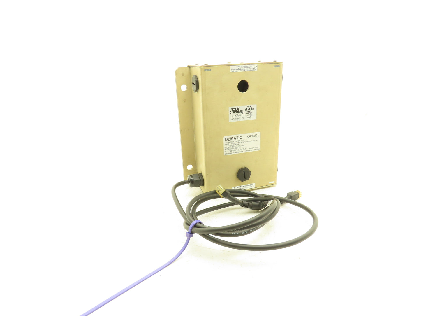 Dematic XAIS3570 Conveyor Power Supply 380-480V 3ph Input 26VDC 3.65A 96W Output