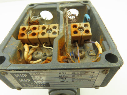 Foxboro 800HA-WPR-HJGFNA Magnetic Flowtube Meter 1/2" Line 740psi