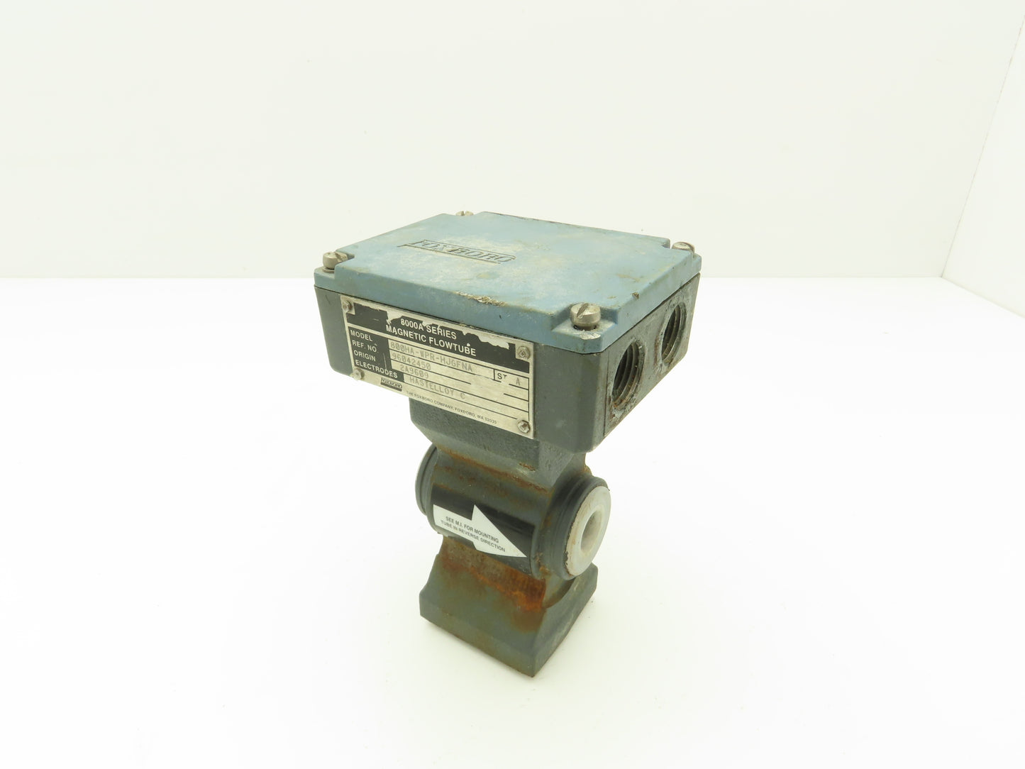 Foxboro 800HA-WPR-HJGFNA Magnetic Flowtube Meter 1/2" Line 740psi