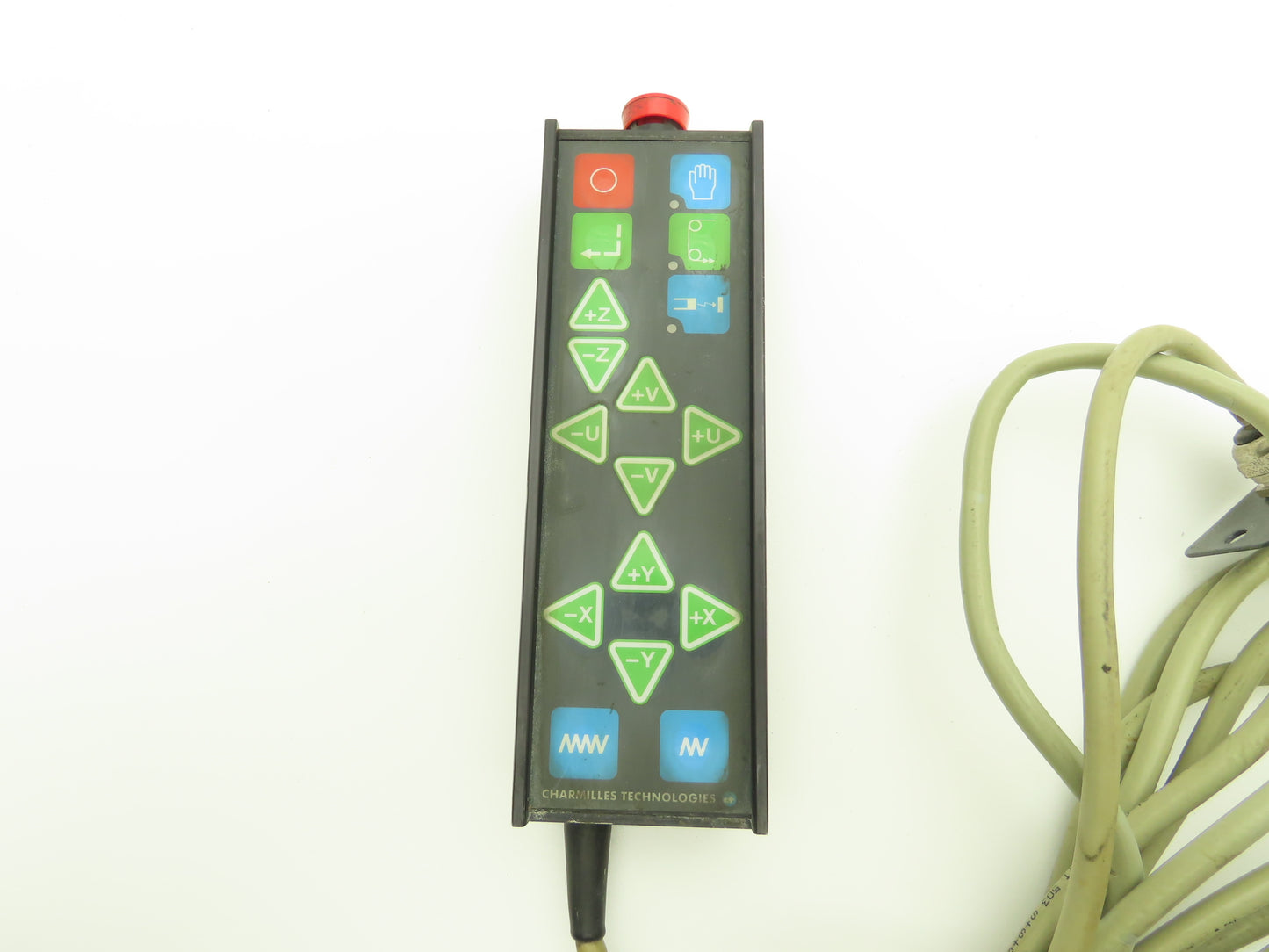 Charmilles Tech CNC HMI Teach Pendant Operator Control 15' Cord