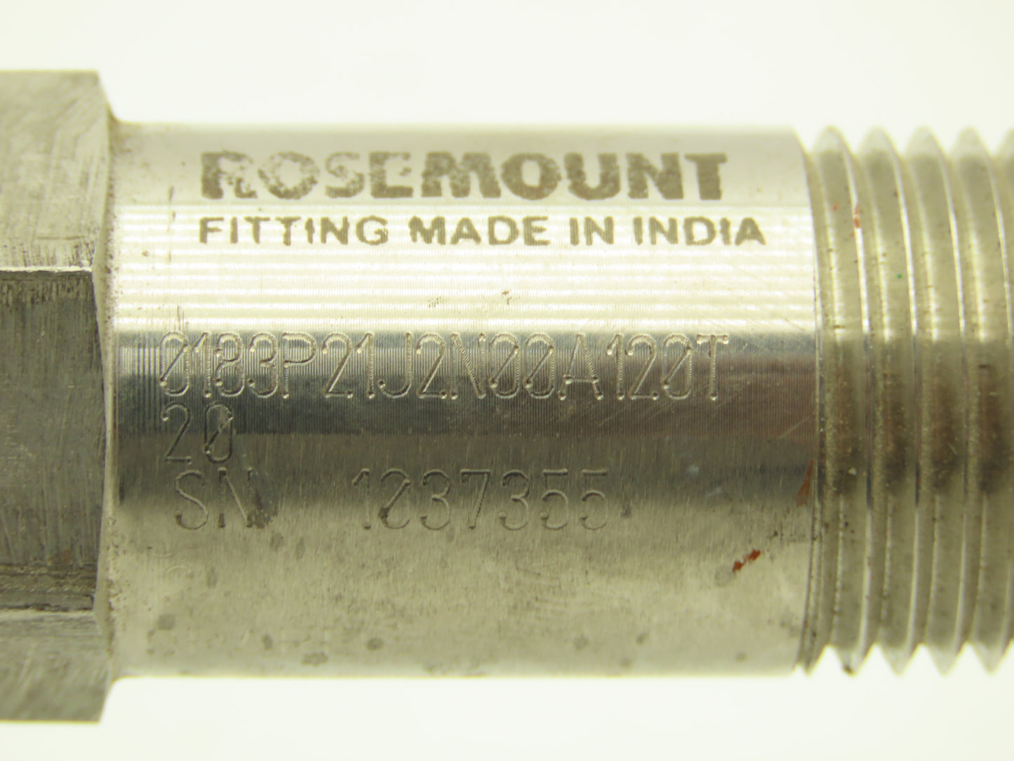 Rosemount 0183P21J2N00A120T20 Temperature Sensor 15"Probe 1/2"NPT Model 79 Head