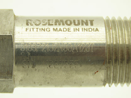 Rosemount 0183P21J2N00A120T20 Temperature Sensor 15"Probe 1/2"NPT Model 79 Head