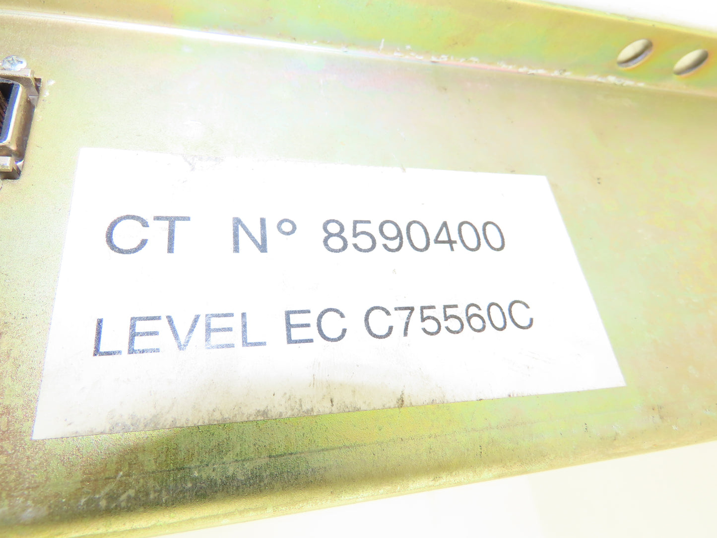 Charmilles Tech 69H6556 Rocofil 510 CPU Processor Unit ECC75560C *Read