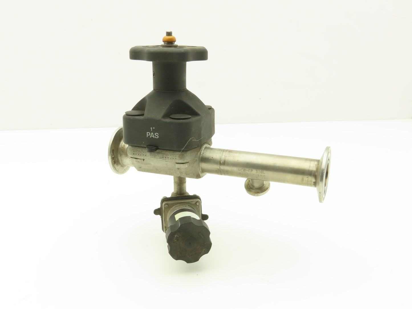 ITT 1-316L RA35MAX-CWP150 316L Pure-Flo Valve Manuel 1" Pas  Stainless  .86" ID