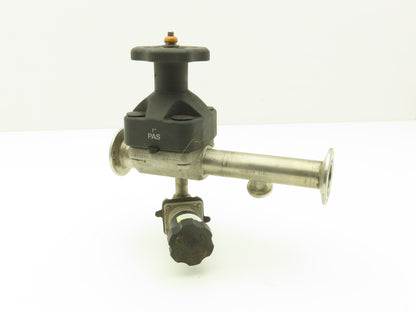 ITT 1-316L RA35MAX-CWP150 316L Pure-Flo Valve Manuel 1" Pas  Stainless  .86" ID