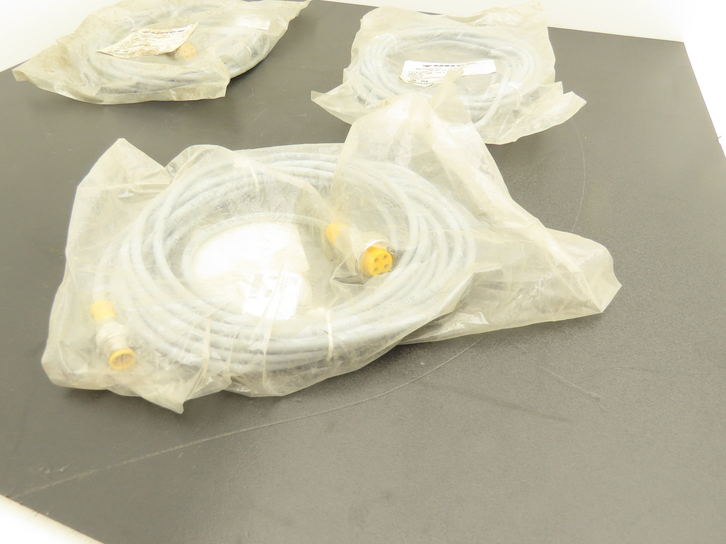 Turck RKM 40-6M-RS 4.4T 4-Pin Molex to 4-pin M12 6-Meter Hybrid Cable Lot of 3