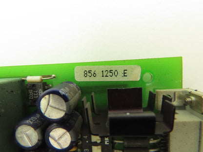 Charmilles Tech 856 1250 E Robofil PCB Printed Circuit Video Relay Board