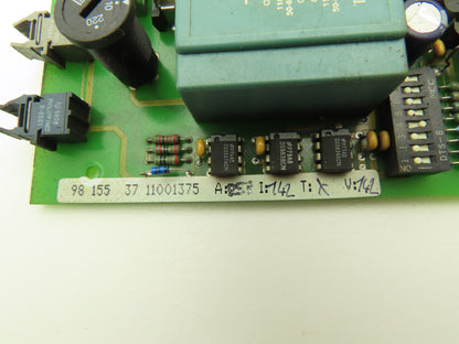 Charmilles Tech 856 1250 E Robofil PCB Printed Circuit Video Relay Board