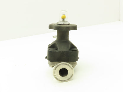 ITT 1-316L RA35MAX-CWP150 Diaphragm Valve Pas 1" Stainless Steel Tubing .86"ID