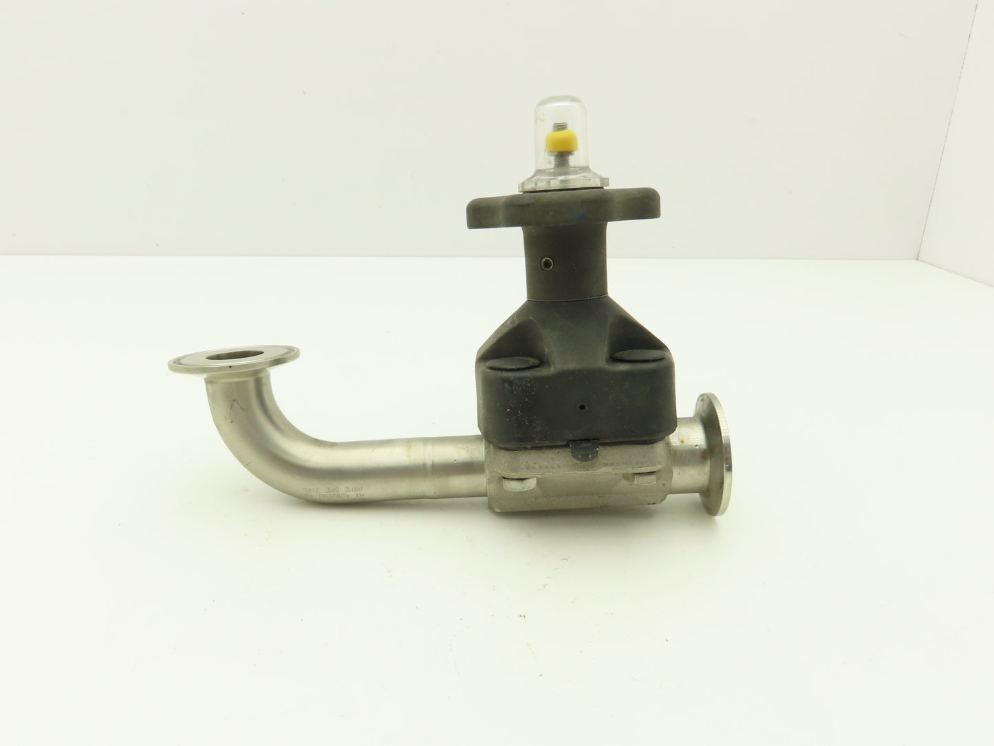 ITT 1-316L RA35MAX-CWP150 Diaphragm Valve Pas 1" Stainless Steel Tubing .86"ID