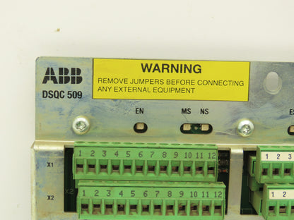 ABB DSQC 509 Connector Base Panel Unit 3HAC5687
