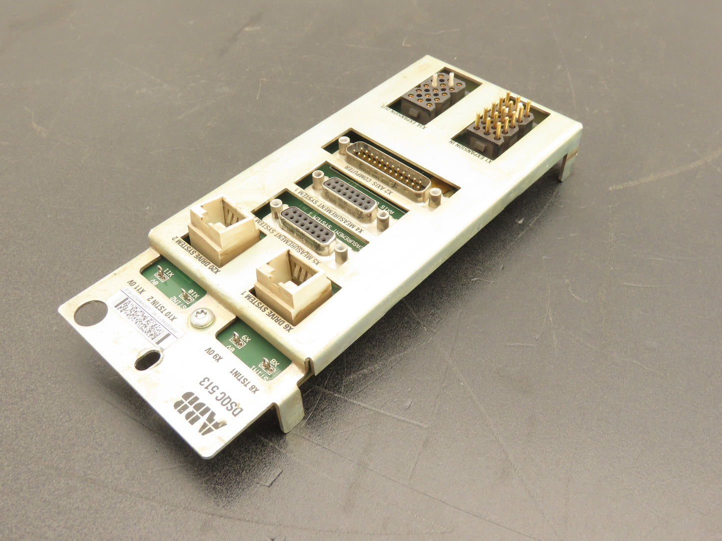 ABB DSQC 513 Axis Control Unit x5 Measurement x4  3HAC6546-1