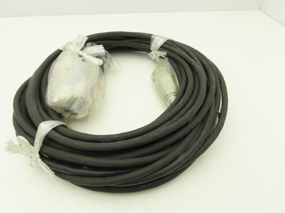 Kawasaki 50975-2787 Rev B E3 Robot Cable 37-Pin to 3 6-pin Square Connector