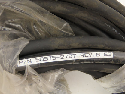 Kawasaki 50975-2787 Rev B E3 Robot Cable 37-Pin to 3 6-pin Square Connector
