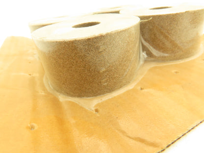 Norton 53A80-MVBE Grinding Wheel Alundum 3"OD x 1-1/2"W x 7/8"ID Lot of 2