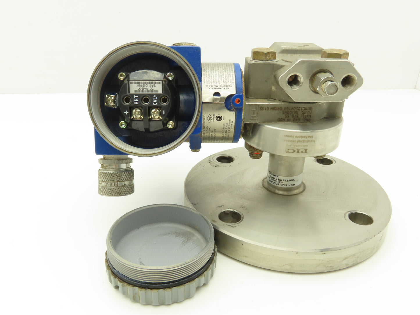 Foxboro IDP10-DF1C01F-L1Z1 Pressure Transmitter 0-840"H2O 3"Flanged 12-42VDC