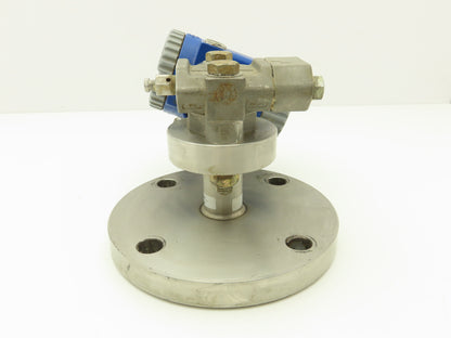 Foxboro IDP10-DF1C01F-L1Z1 Pressure Transmitter 0-840"H2O 3"Flanged 12-42VDC