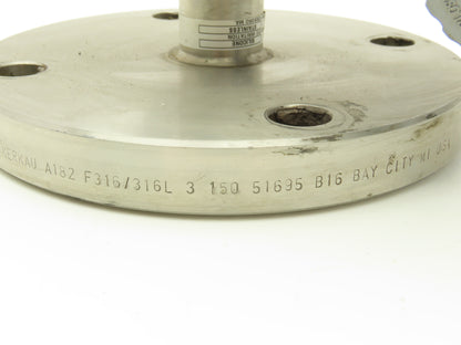 Foxboro IDP10-DF1C01F-L1Z1 Pressure Transmitter 0-840"H2O 3"Flanged 12-42VDC