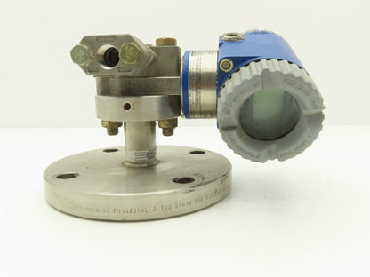 Foxboro IDP10-DF1C01F-L1Z1 Pressure Transmitter 0-840"H2O 3"Flanged 12-42VDC