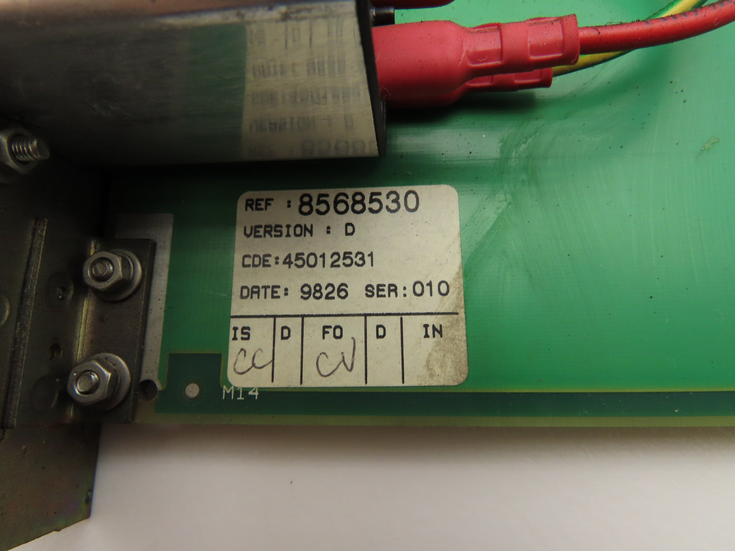 Astec Charmilles F4-2AT PLC Control Module & Power Supply Slot Rack 110VAC