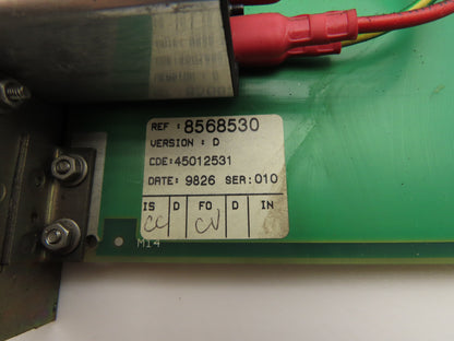 Astec Charmilles F4-2AT PLC Control Module & Power Supply Slot Rack 110VAC