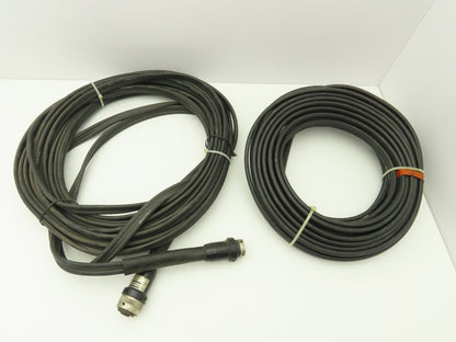 Atlas Copco 4220 1007 15 Nutrunner Tool Extension Cable 15 Meters Lot of 2