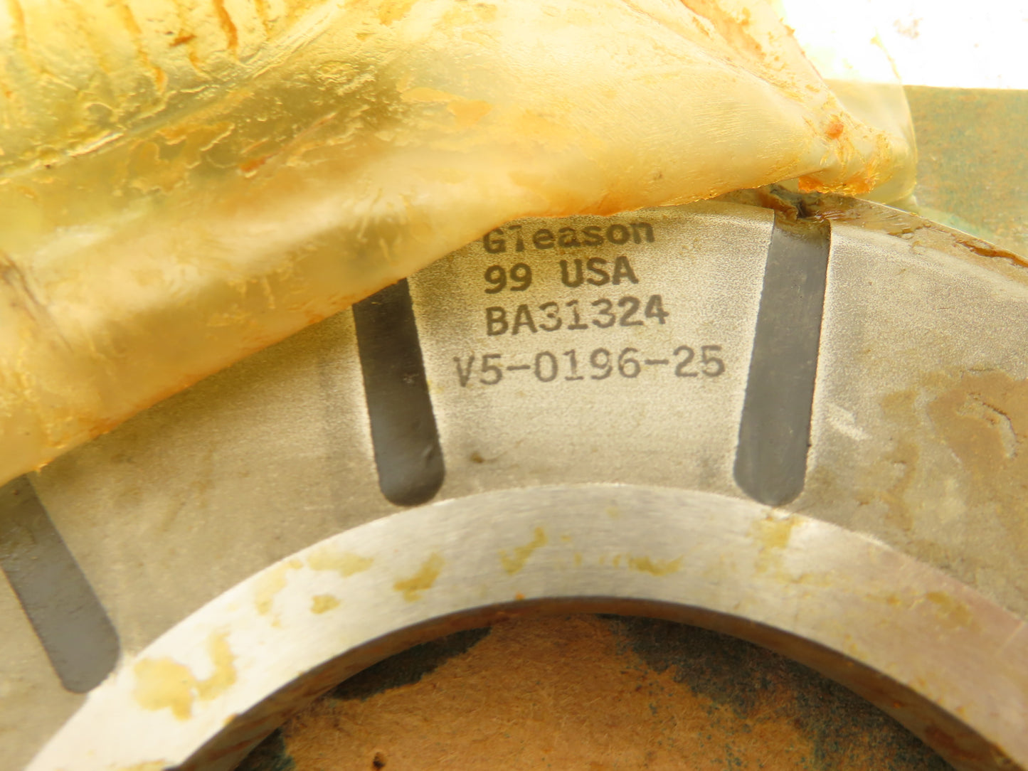 Gleason Works V5-0196-25 Work Holding Adapter Beveled Plate  6-3/8" OD x 3" ID