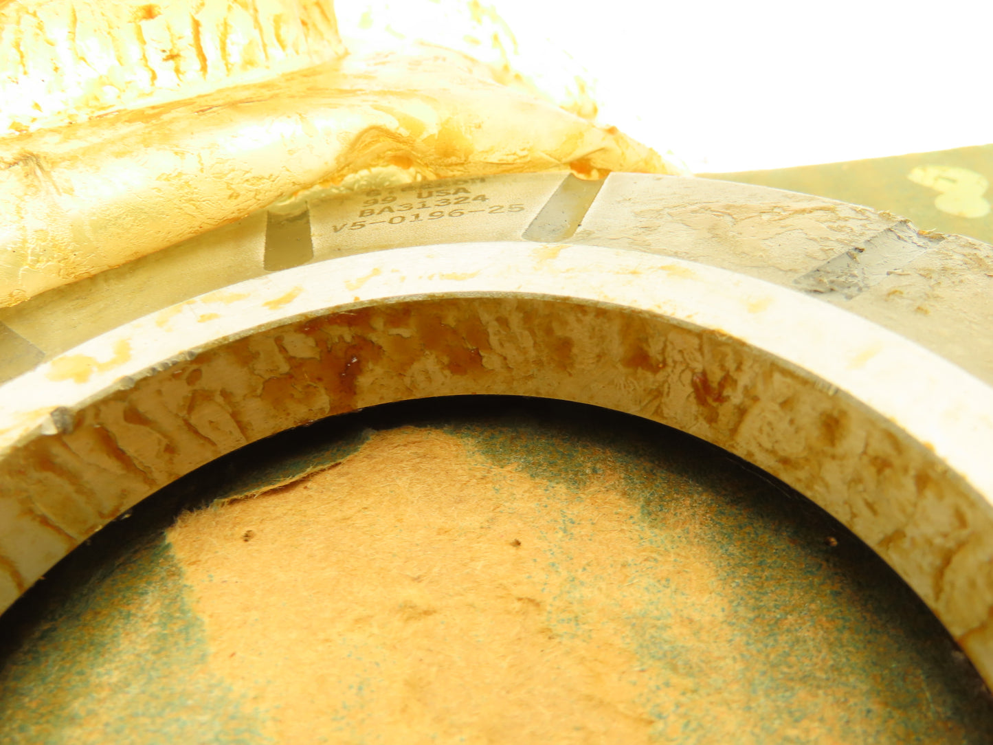 Gleason Works V5-0196-25 Work Holding Adapter Beveled Plate  6-3/8" OD x 3" ID