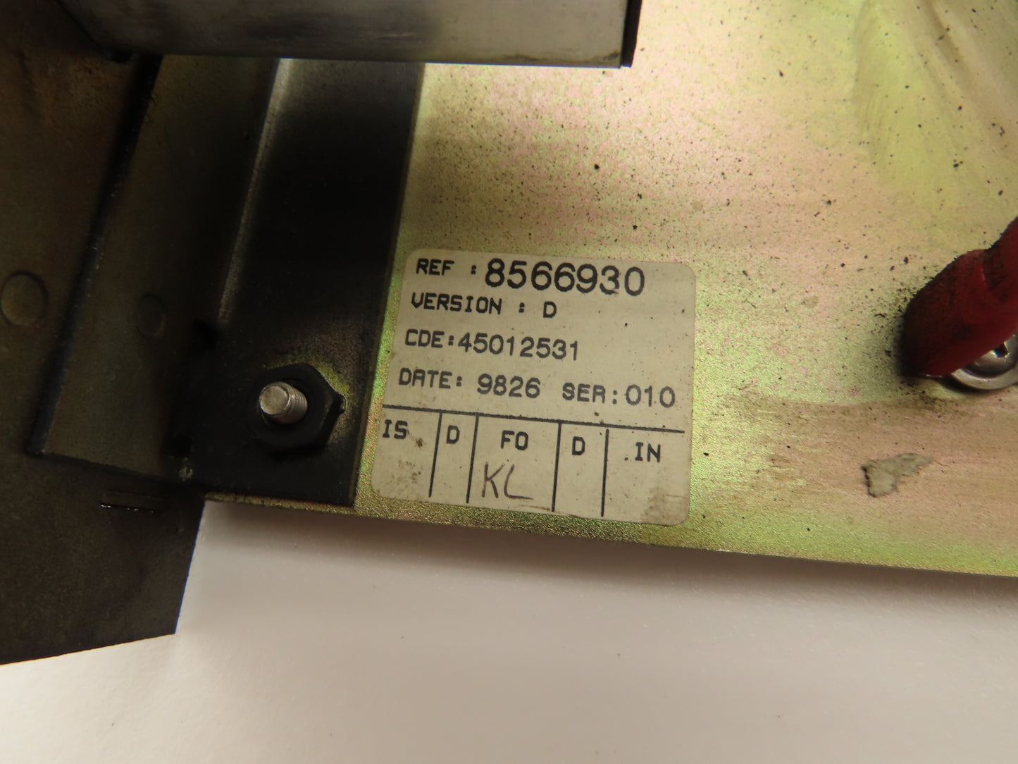 Astec Charmilles 8566930 PLC Power Supply Slot Rack Module