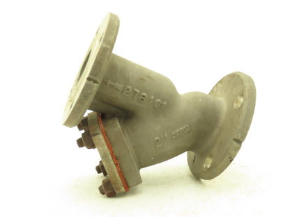 Mueller Steam Specialty 278101 Y-Strainer Valve Flanged 2" CF8M
