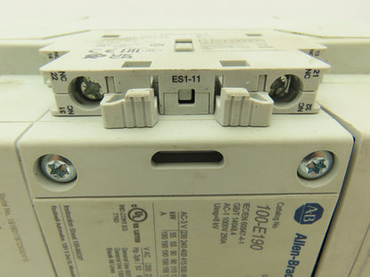 Allen Bradley 100-E190 Three Phase IEC Contactor 150Hp 575V Series B