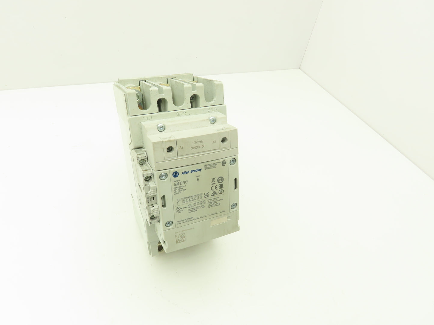 Allen Bradley 100-E190 Three Phase IEC Contactor 150Hp 575V Series B
