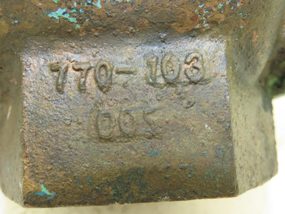 Albany International 770-103 Brass 2" NPT Water Filter Max Pressure 125PSI