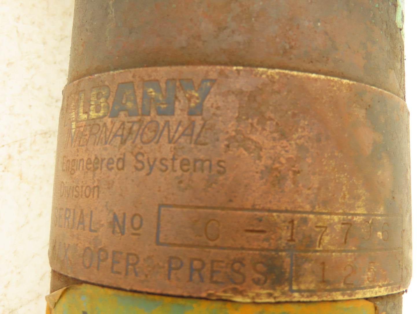 Albany International 770-103 Brass 2" NPT Water Filter Max Pressure 125PSI