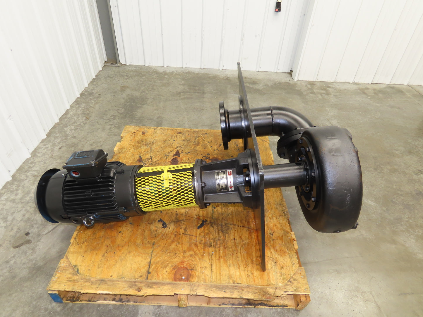 Haynes 6552-9 Vertical Centrifugal Pump 6x6" Flanged 1260gpm 10Hp Motor 230/460V