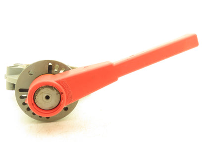 QG1M1  6" CPVC Butterfly Valve PVC Disc 8-Bolt w/Handle