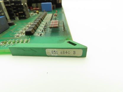 Charmilles Tech 851 6840 B Robofil Printed Circuit Board Slot Rack Controller