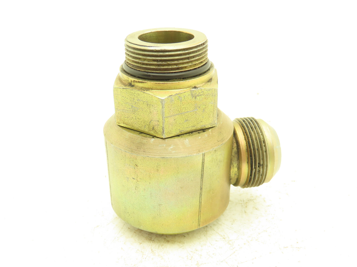 Hydraulics Inc Live Swivel 90 Deg 1-1/4"-20 JIC x 1-1/4" Str O-Ring