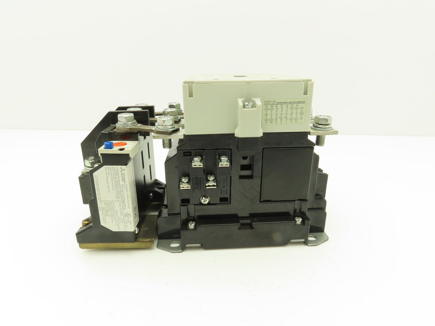 Mitsubishi S-N150 Motor Starter Contactor 600VAC 3Ph 100Hp Thermal Overload