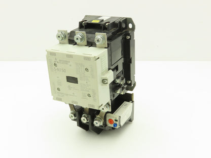 Mitsubishi S-N150 Motor Starter Contactor 600VAC 3Ph 100Hp Thermal Overload