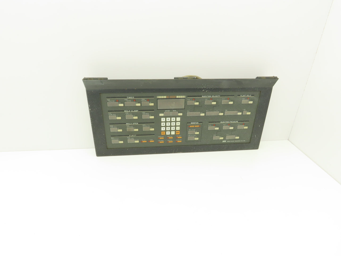 Nissei NC-8000F Operator Control Panel Injection Molding 7LED-01 NC8000F2