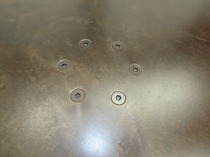 1" Steel Top Turn Table Work Bench Uncoiler 72" Top 2Hp 180V DC Motor