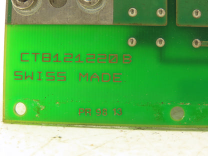 Charmilles Tech 852 8100 A Robofil Printed Circuit Power Output Board Slot Rack