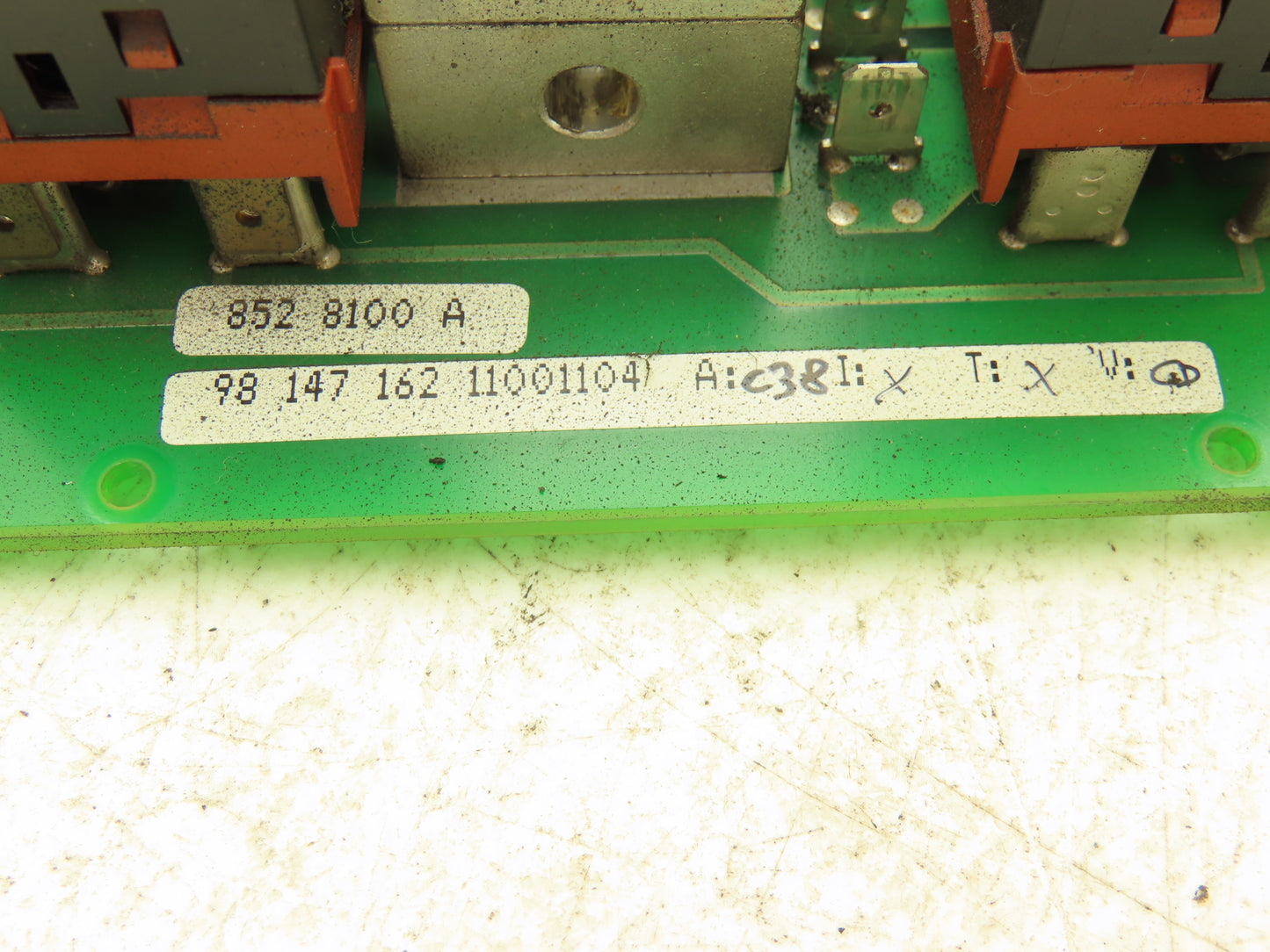 Charmilles Tech 852 8100 A Robofil Printed Circuit Power Output Board Slot Rack