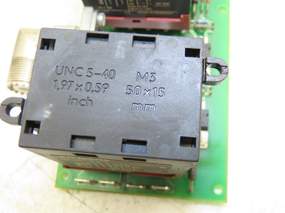 Charmilles Tech 852 8100 A Robofil Printed Circuit Power Output Board Slot Rack