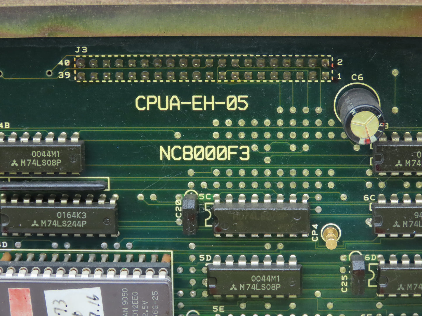 Nissei CPUA-EH-05 NC8000F2 Injection Molding Machine Printed Circuit Board