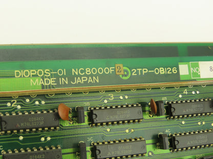 Nissei CPUA-EH-05 NC8000F2 Injection Molding Machine Printed Circuit Board