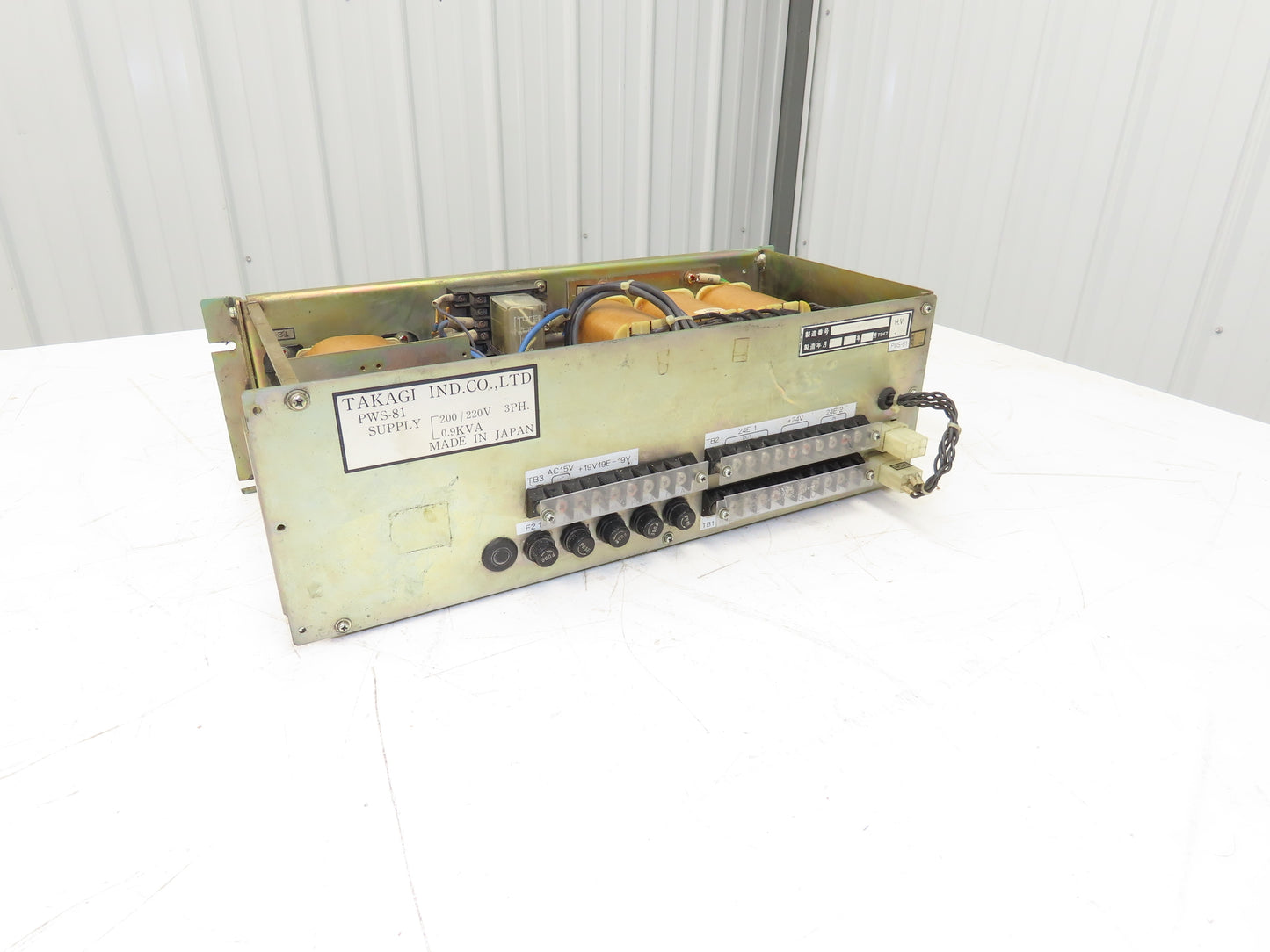 Takagi PWS-81 Power Supply 0.9kVA 200/220VAC