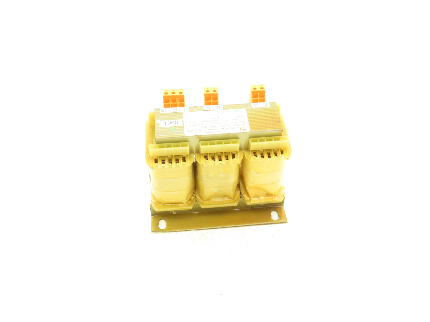 Autotransformer EN-61558-2-13 Transformer Pri 260V 9.3A